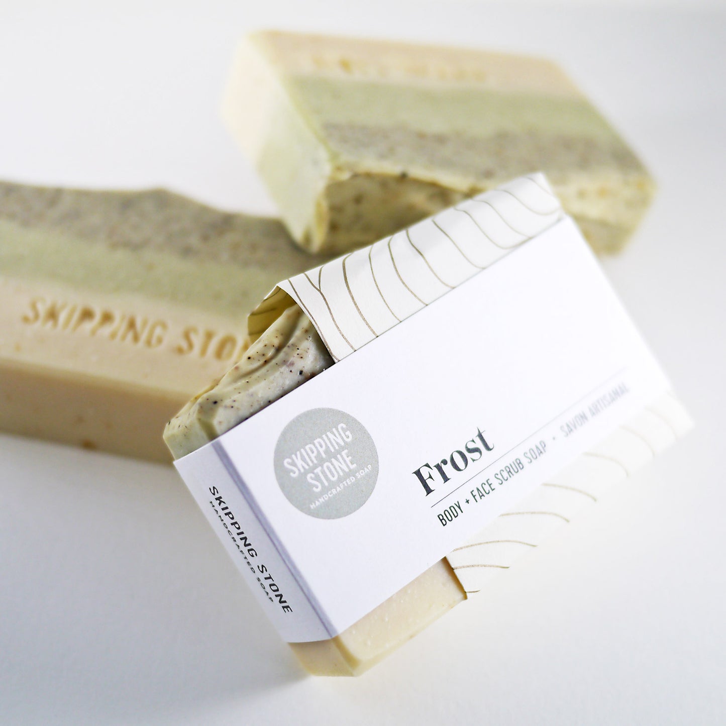 Frost : Body + Face Scrub Soap