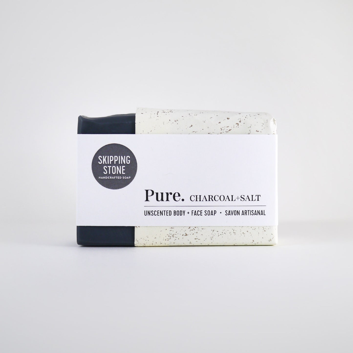 Pure. Charcoal + Salt Body + Face Soap – unscented