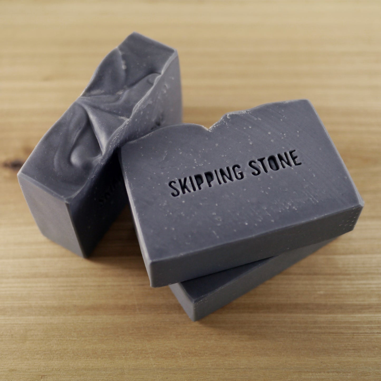 Skipping Stone Soap Pure. Charcoal + Salt Body + Face Soap – unscented