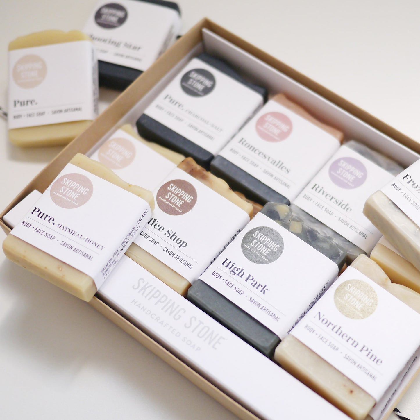 Skipping Stone Soap Sampler Box