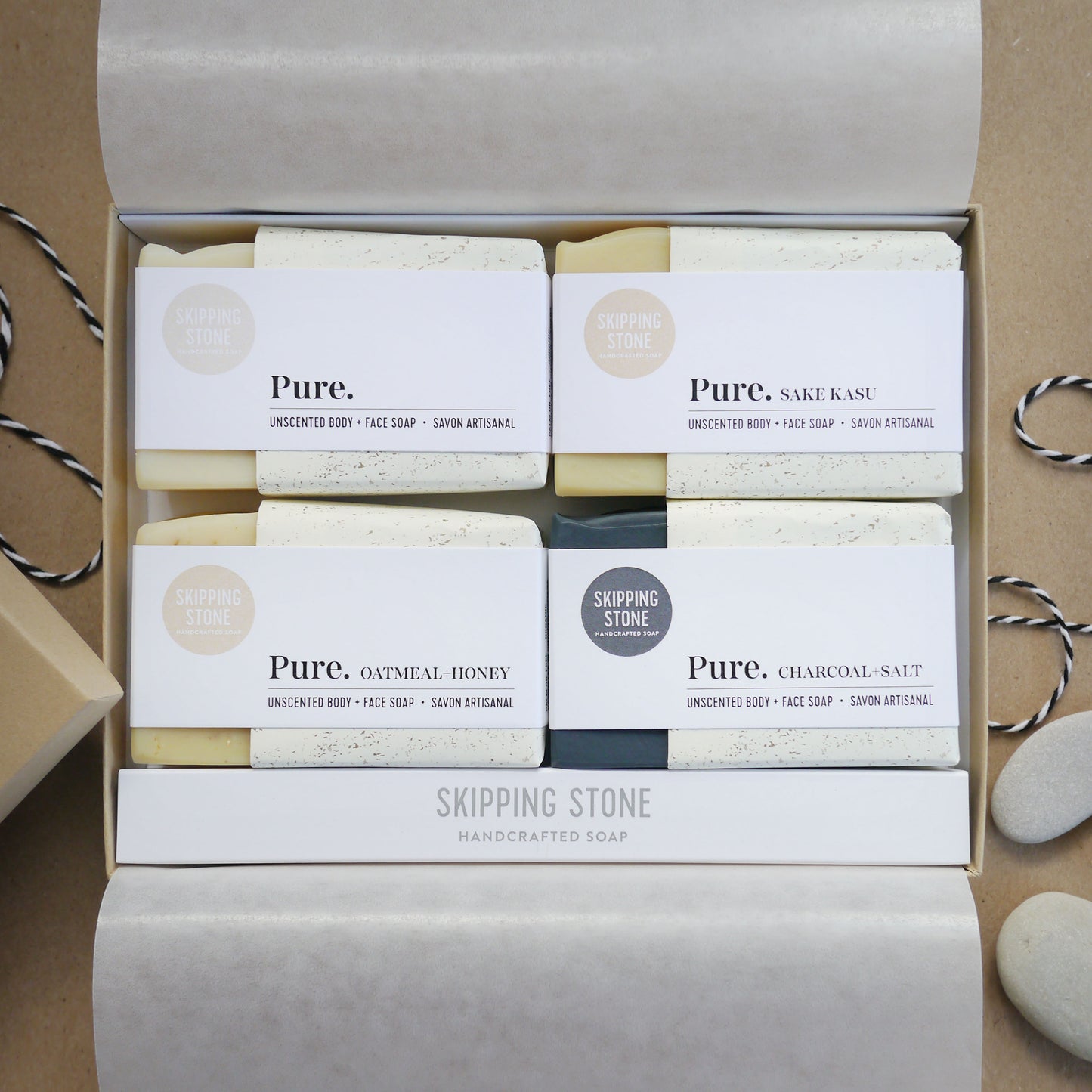 Pure. Unscented : Soap Gift Box