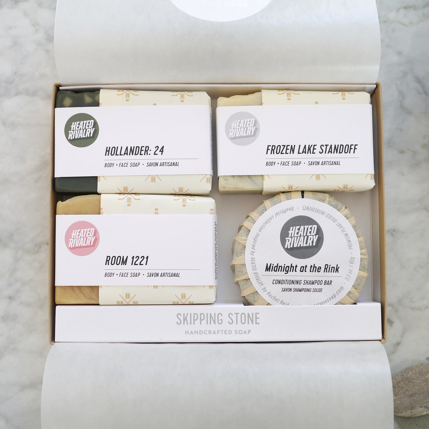 Unofficial "Heated Rivalry" Soap Gift Boxes