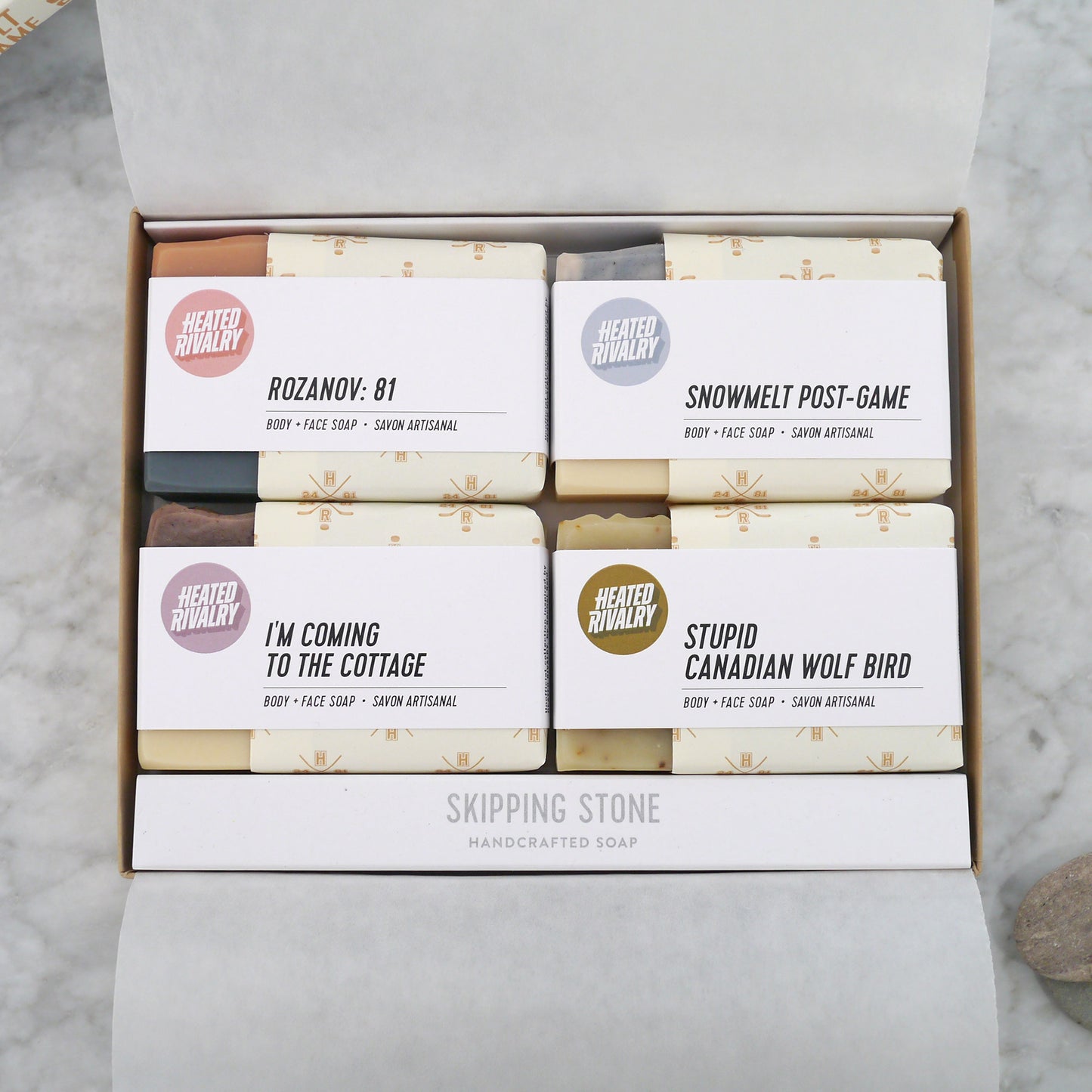 Unofficial "Heated Rivalry" Soap Gift Boxes