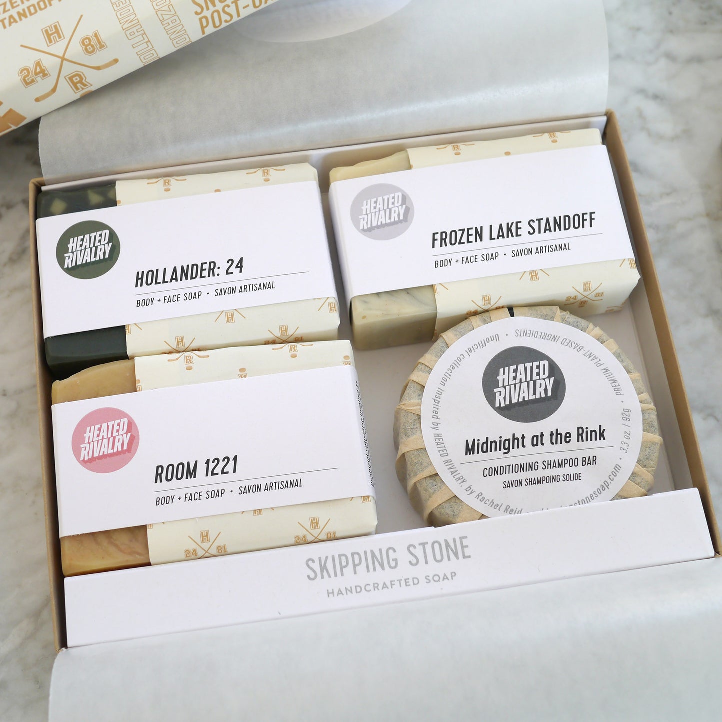 Unofficial "Heated Rivalry" Soap Gift Boxes