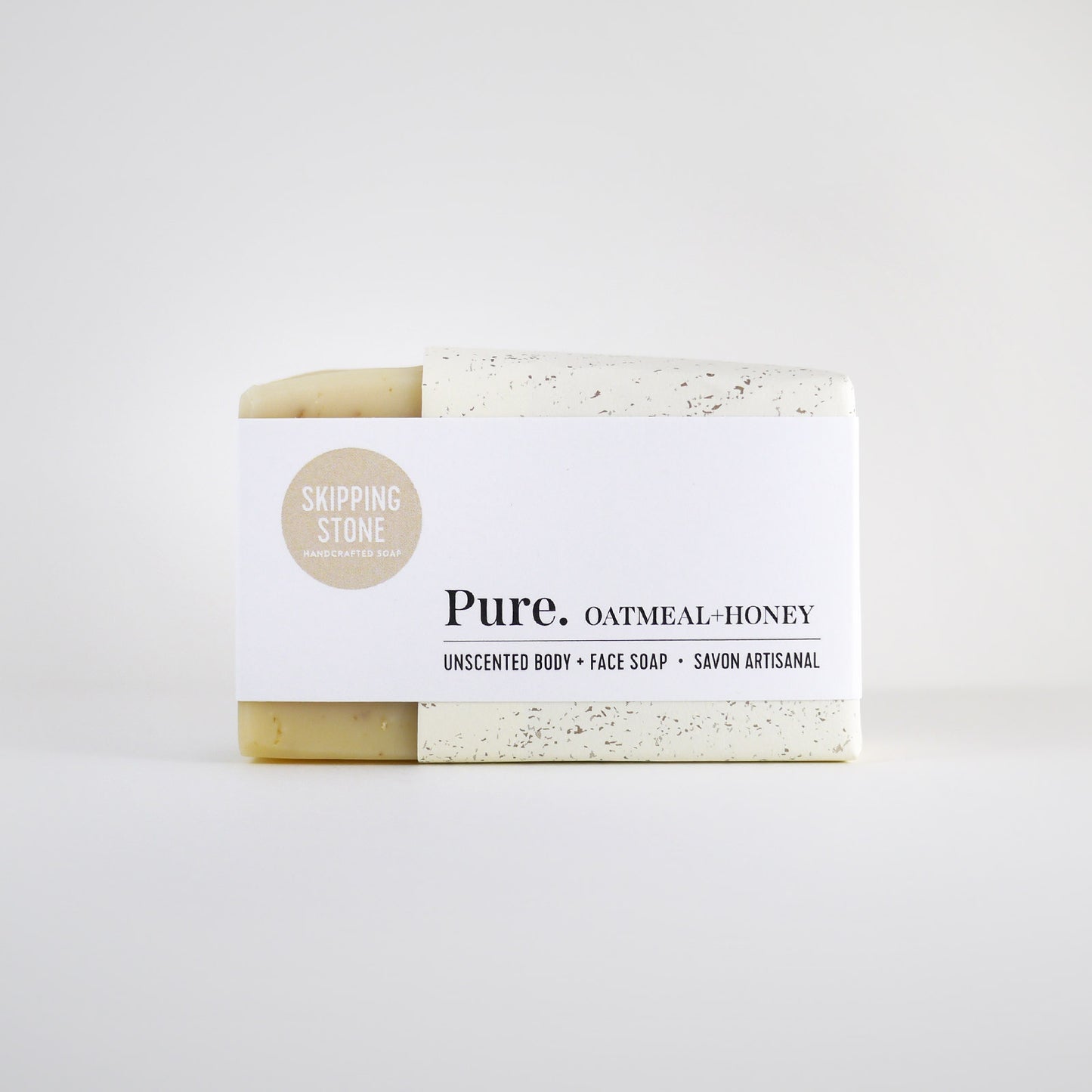 Pure. Oatmeal + Honey Body + Face Soap – unscented