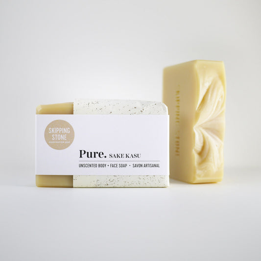 Pure. Sake Kasu Body + Face Soap – unscented