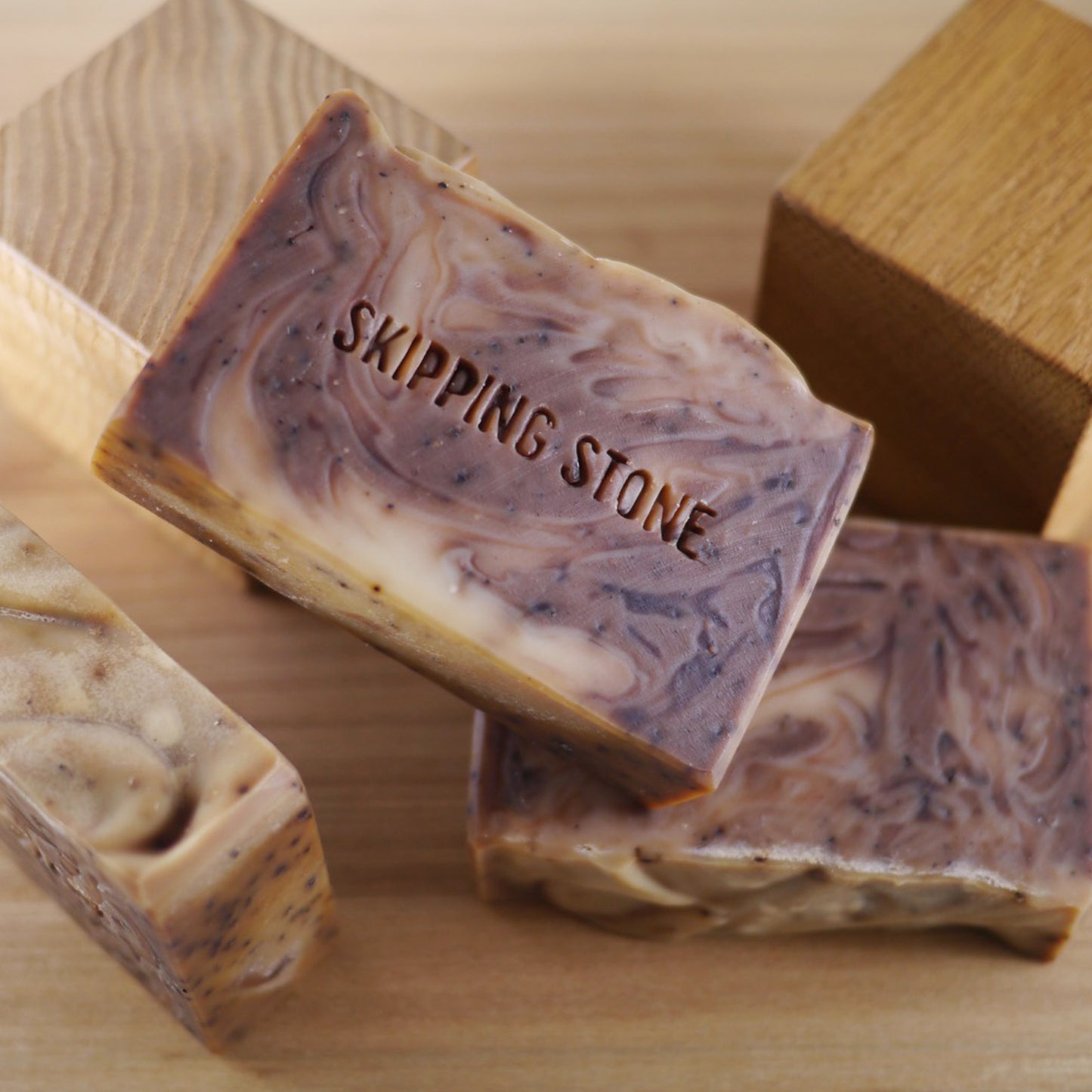 Skipping Stone Soap Coffee Shop Hand + Body Scrub Soap