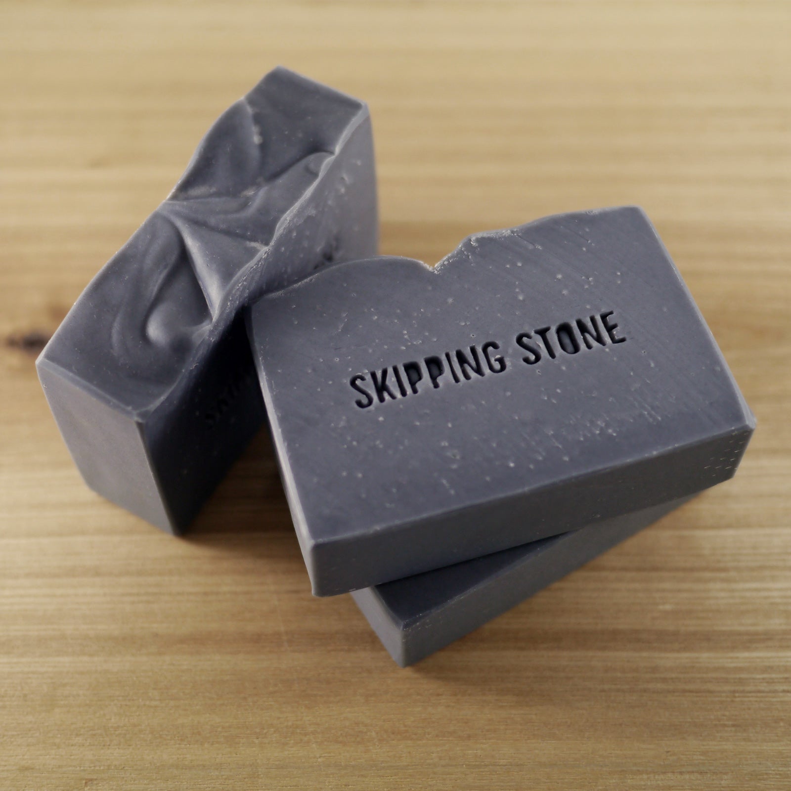 Skipping Stone Soap Pure. Charcoal + Salt Body + Face Soap – unscented
