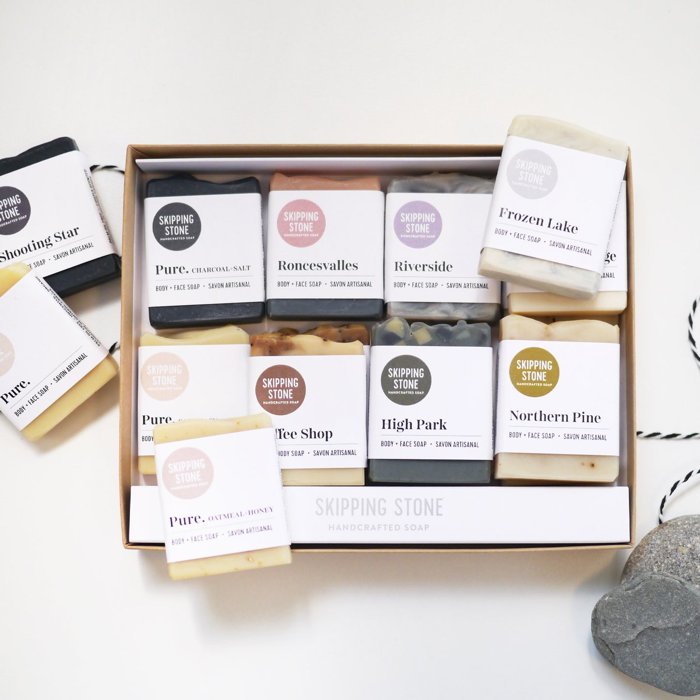 Skipping Stone Soap Sampler Box