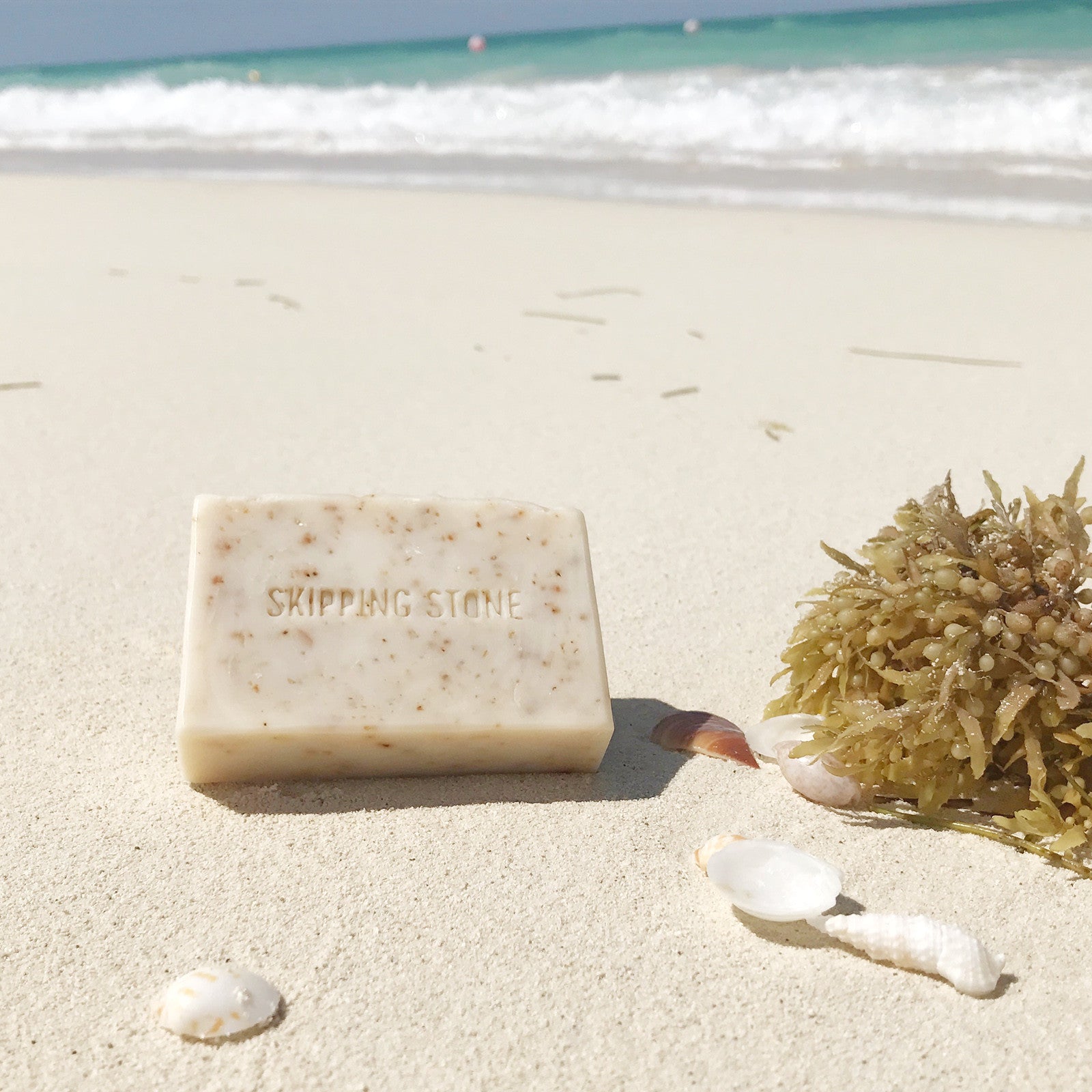 Skipping Stone Soap Sandy Beach : Body + Face Soap