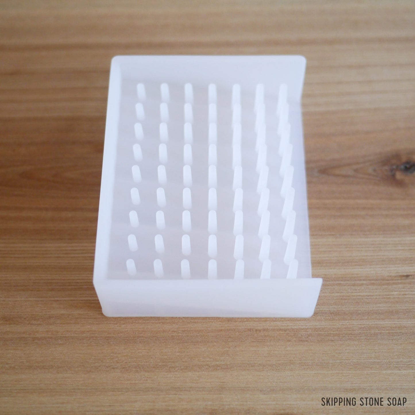 Yamazaki Float Silicone Soap Tray White