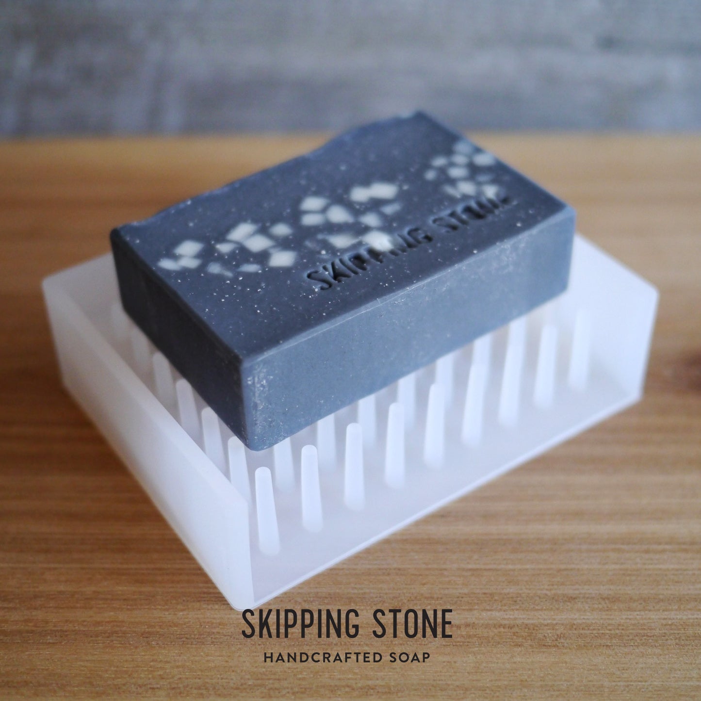 Yamazaki Float Silicone Soap Tray White