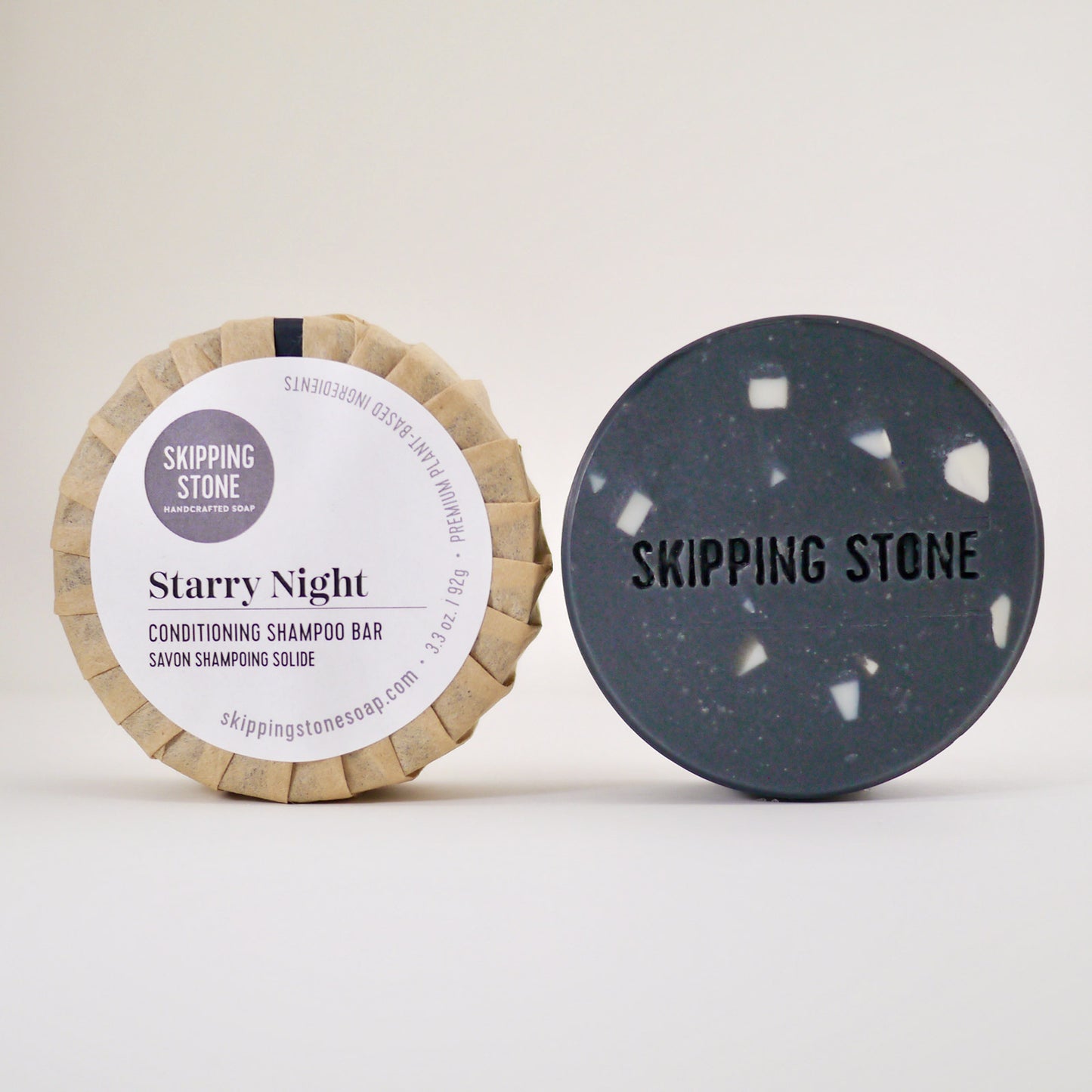 Skipping Stone Soap Starry Night Shampoo Bar